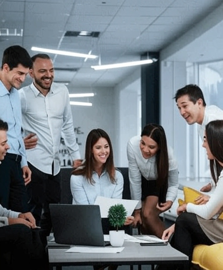 Illustration of HR consulting and staffing